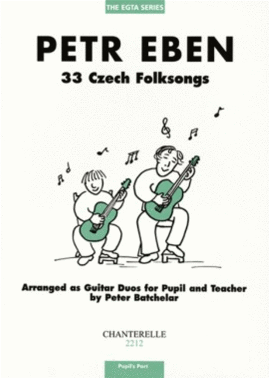 33 Czech Folksongs Textbook scores gallery preview page 1