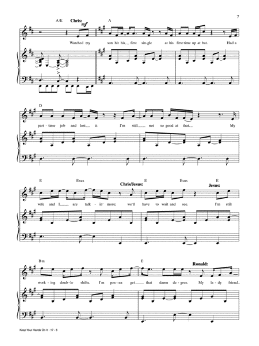 Keep Your Hands on It Keep Your Hands on It Piano, Vocal, Guitar scores gallery preview page 6