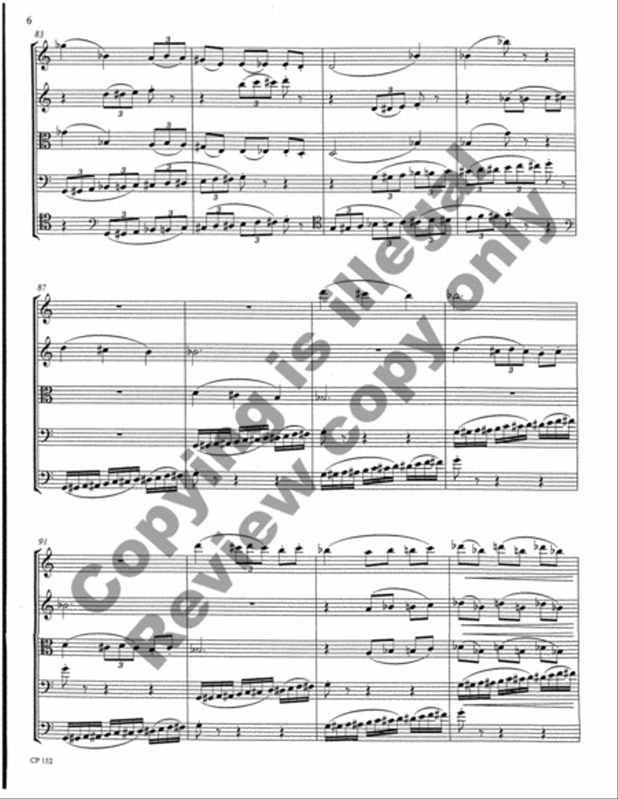 Black Waltz of a Gossiping Diva Cello scores gallery preview page 9