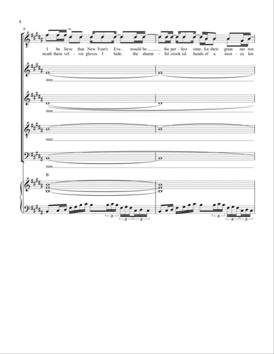 Harmony Hall 4-Part scores gallery preview page 4