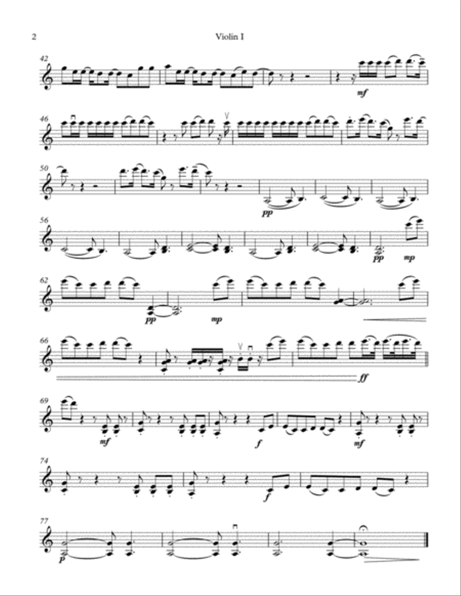 Closer String Quartet scores gallery preview page 2