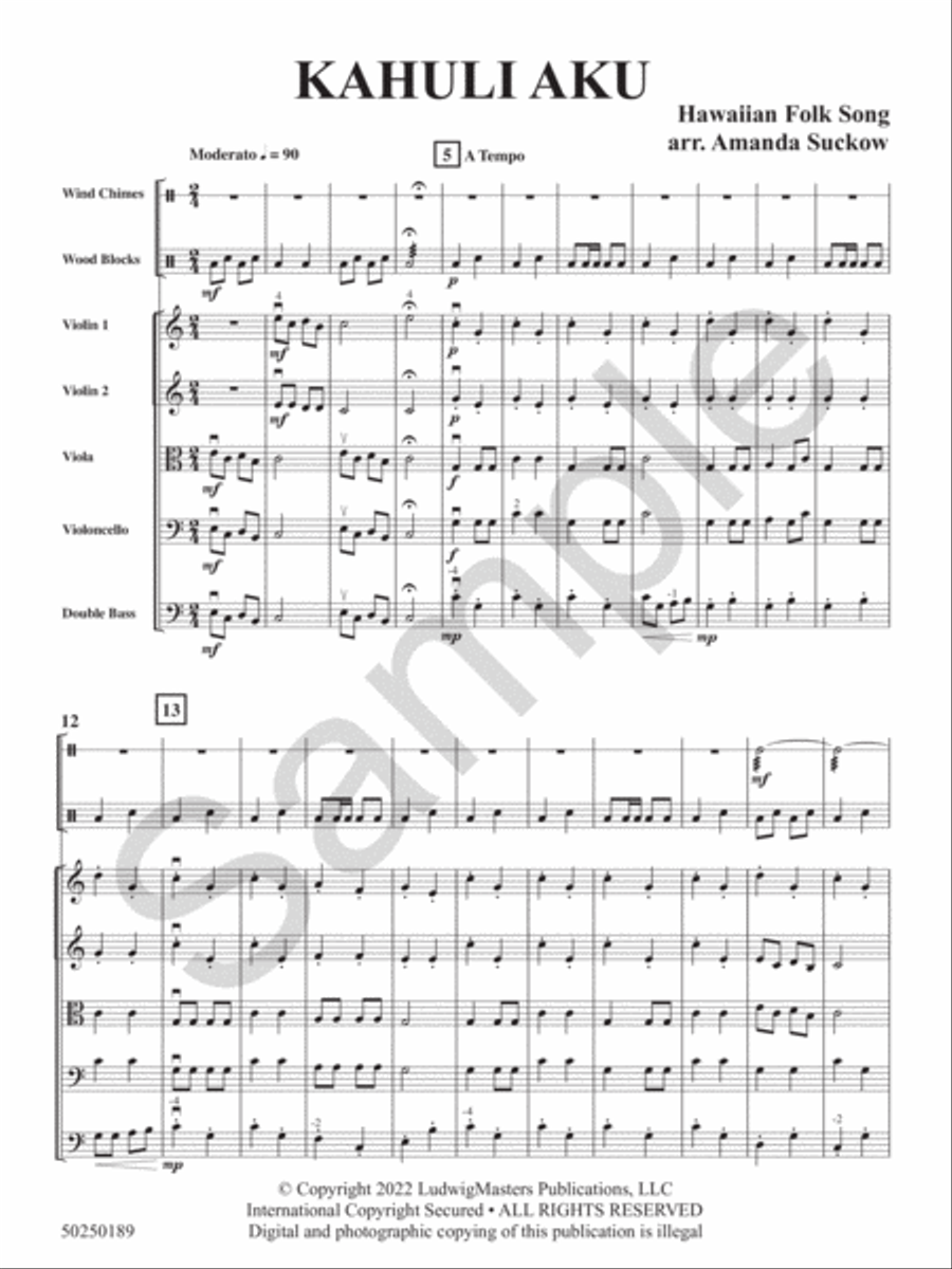 Kahuli Aku String Orchestra scores gallery preview page 4