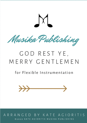 Book cover for God Rest Ye, Merry Gentlemen - Flexible Instrumentation