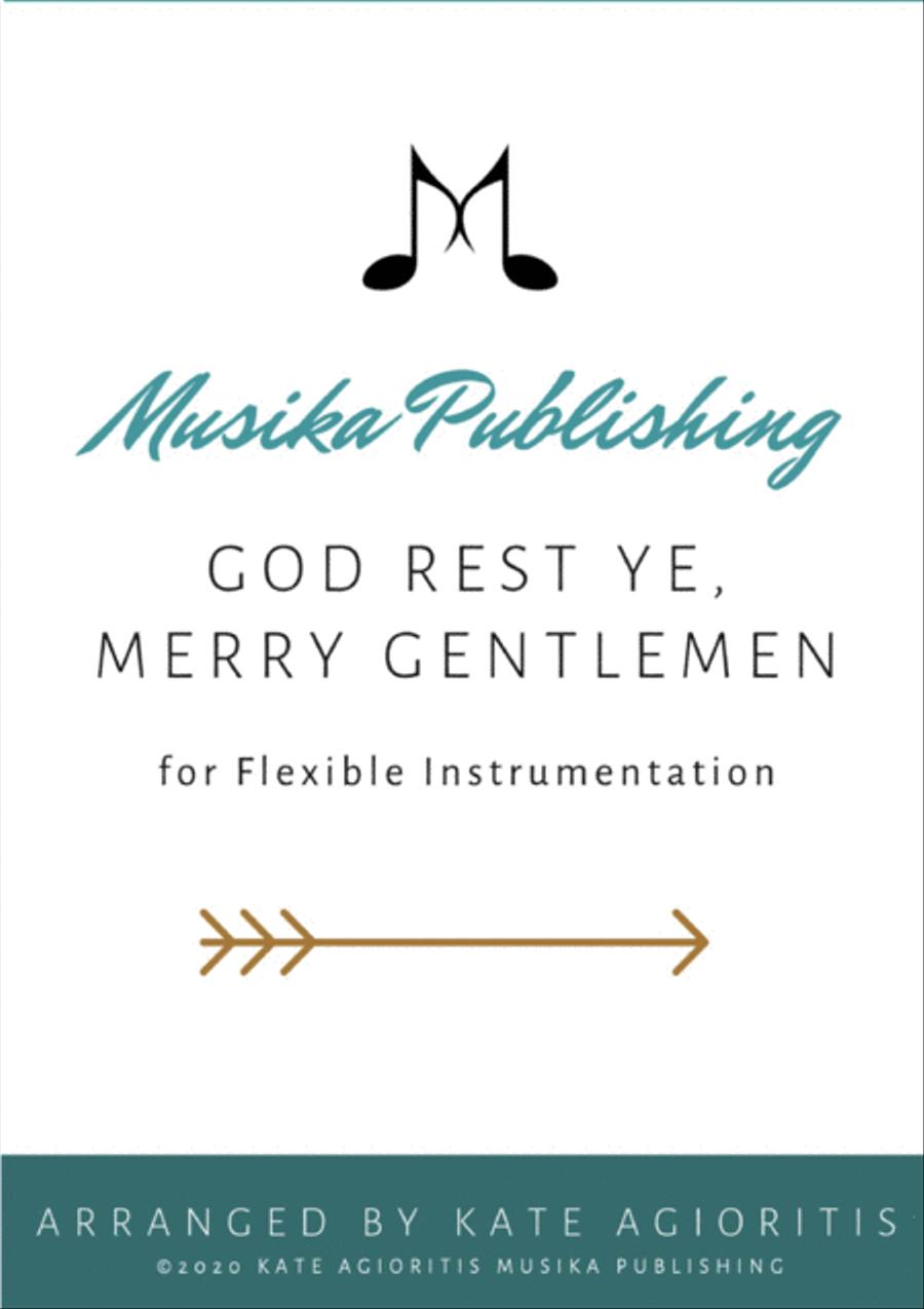 Book cover for God Rest Ye, Merry Gentlemen - Flexible Instrumentation