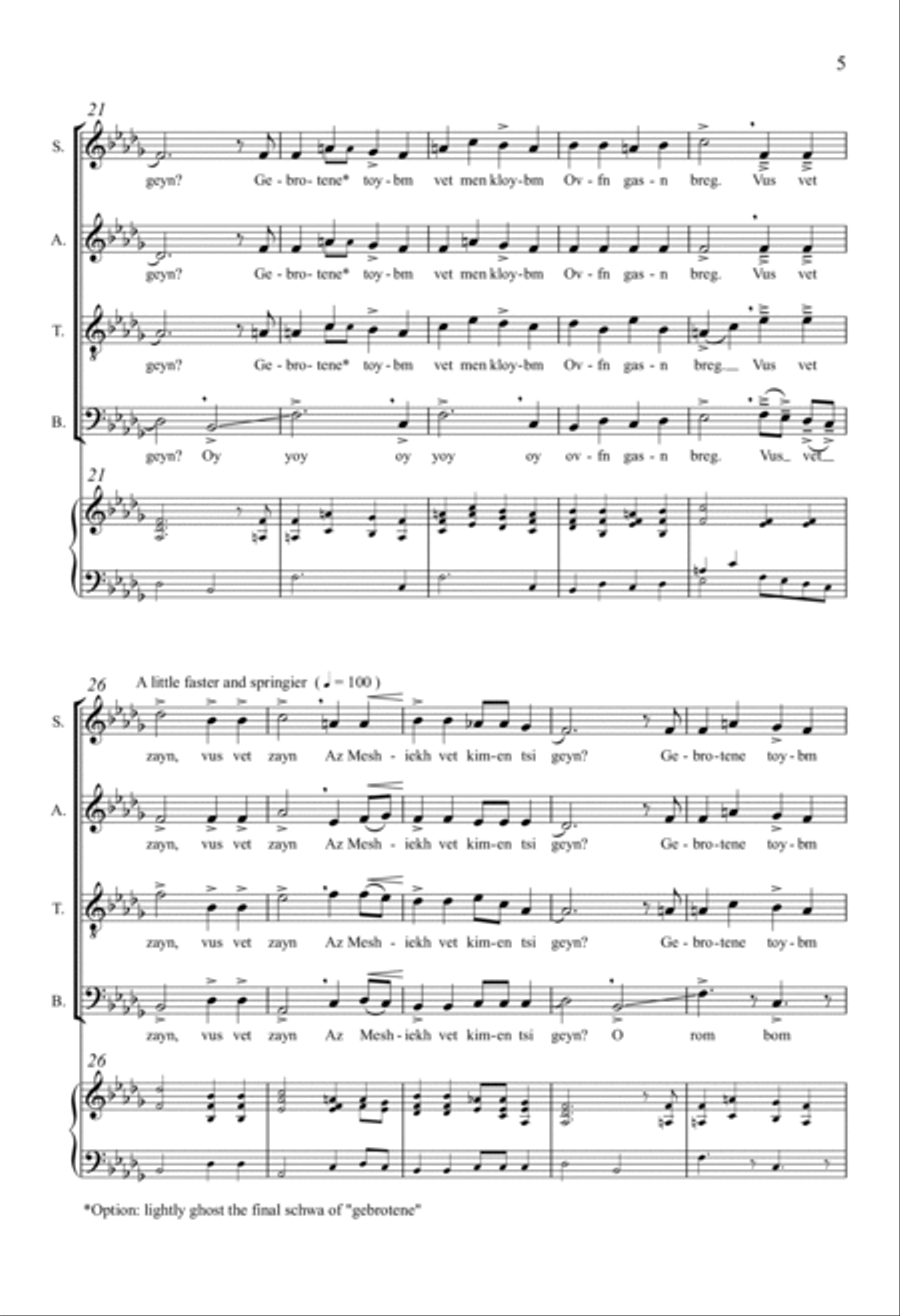 Vus Vet Zayn 4-Part scores gallery preview page 4