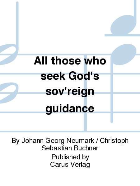 All those who seek God
