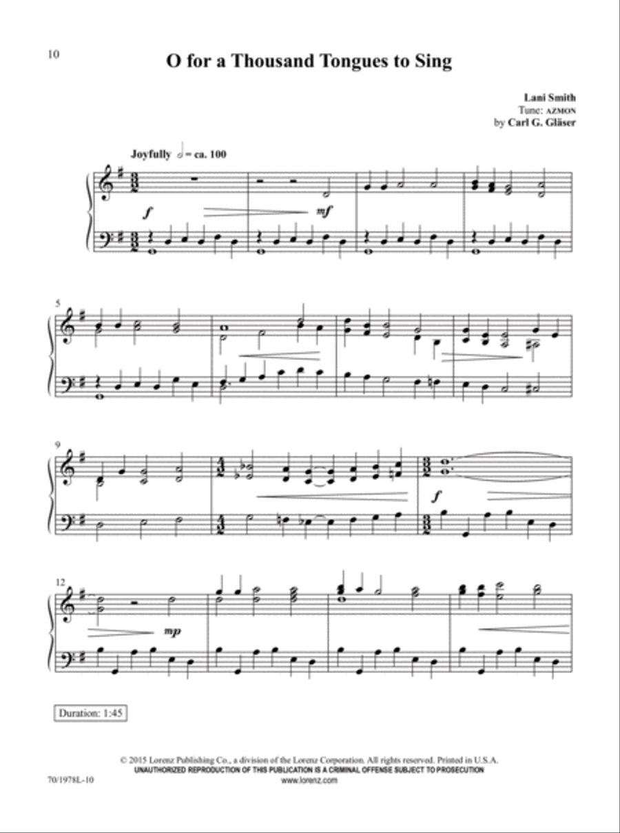 The Church Pianist's Library, Vol. 18 Piano Solo scores gallery preview page 6