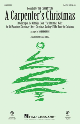 Book cover for A Carpenters Christmas