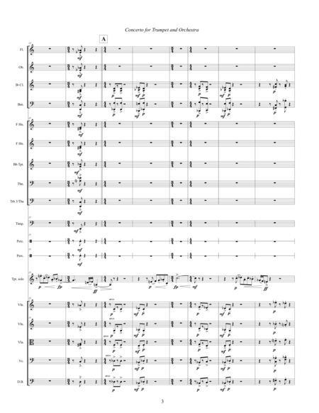 Concerto for Trumpet and Orchestra (2014)