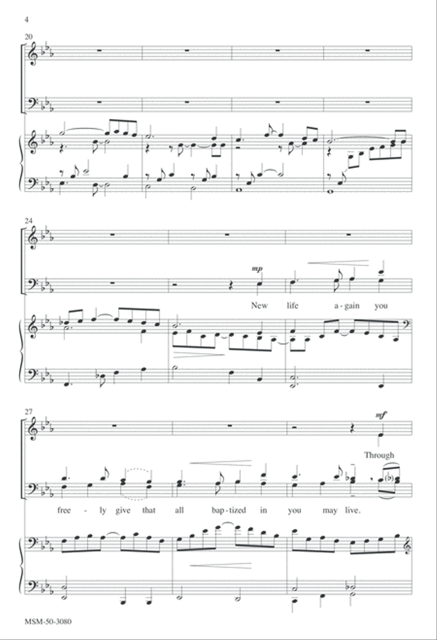 New Life 4-Part scores gallery preview page 4