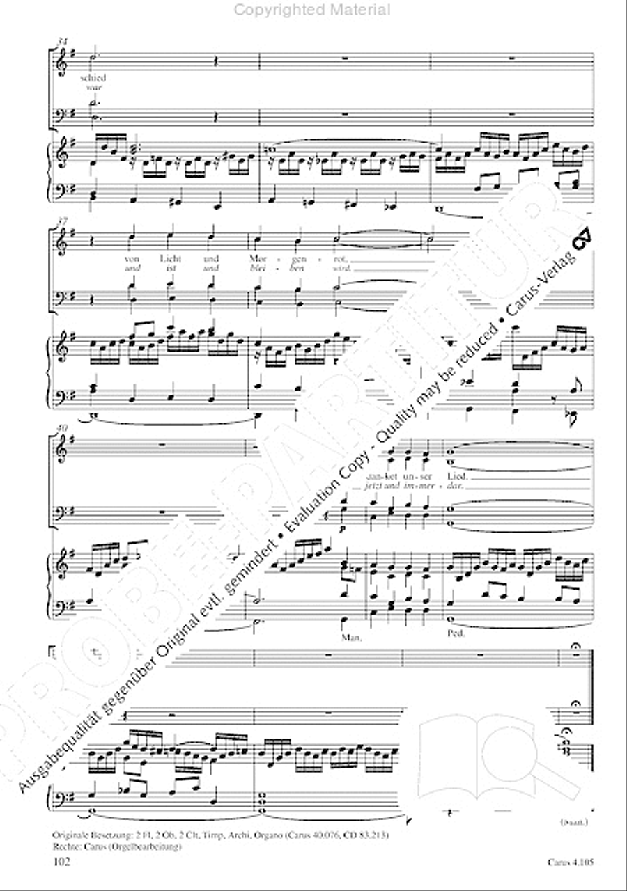 Choral collection Mendelssohn - editionchor Choir scores gallery preview page 103