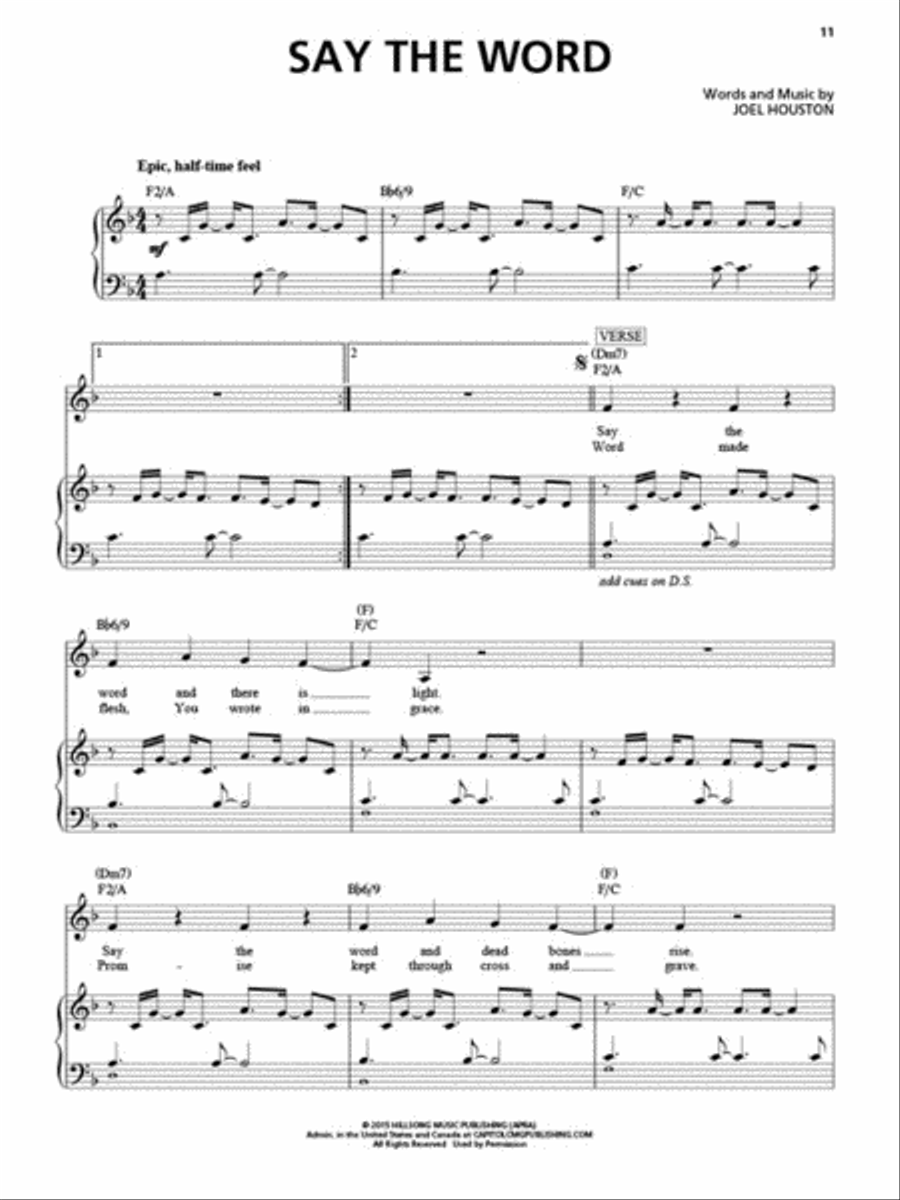 Hillsong United - Empires Piano, Vocal, Guitar scores gallery preview page 4