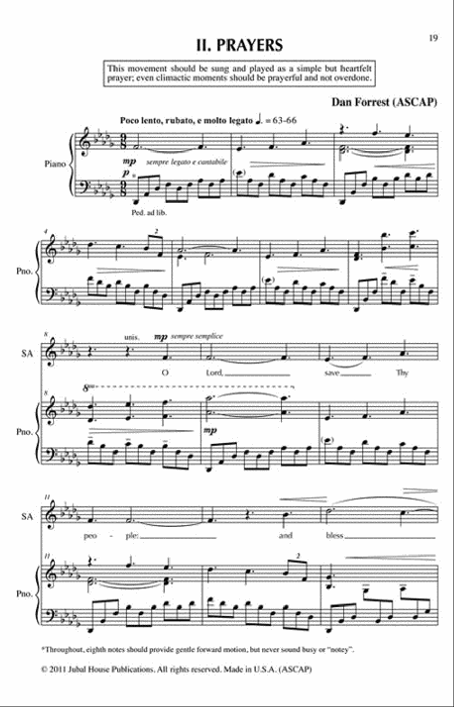 Te Deum 4-Part scores gallery preview page 4