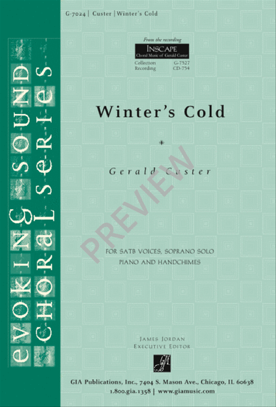 Winter's Cold 4-Part scores gallery preview page 1