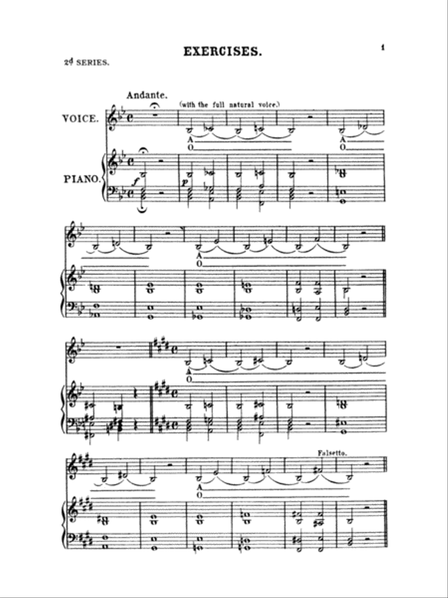 An Hour of Study, Volume 2 Voice scores gallery preview page 4