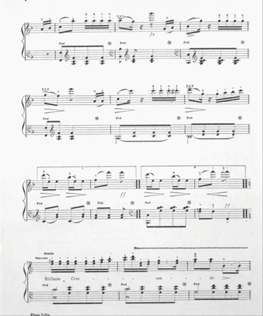 Plume Polka Piano Solo scores gallery preview page 3