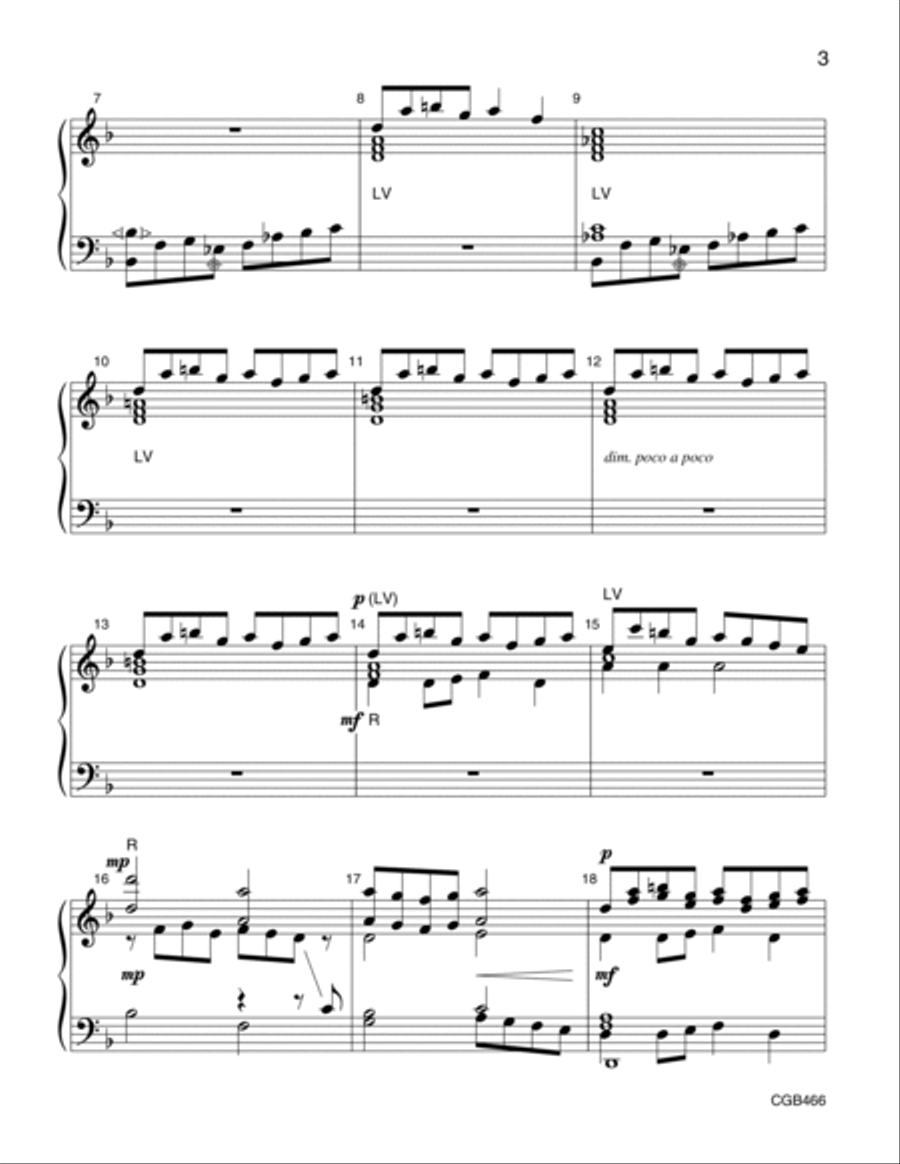 Sing We All Noel Handbell Choir scores gallery preview page 3