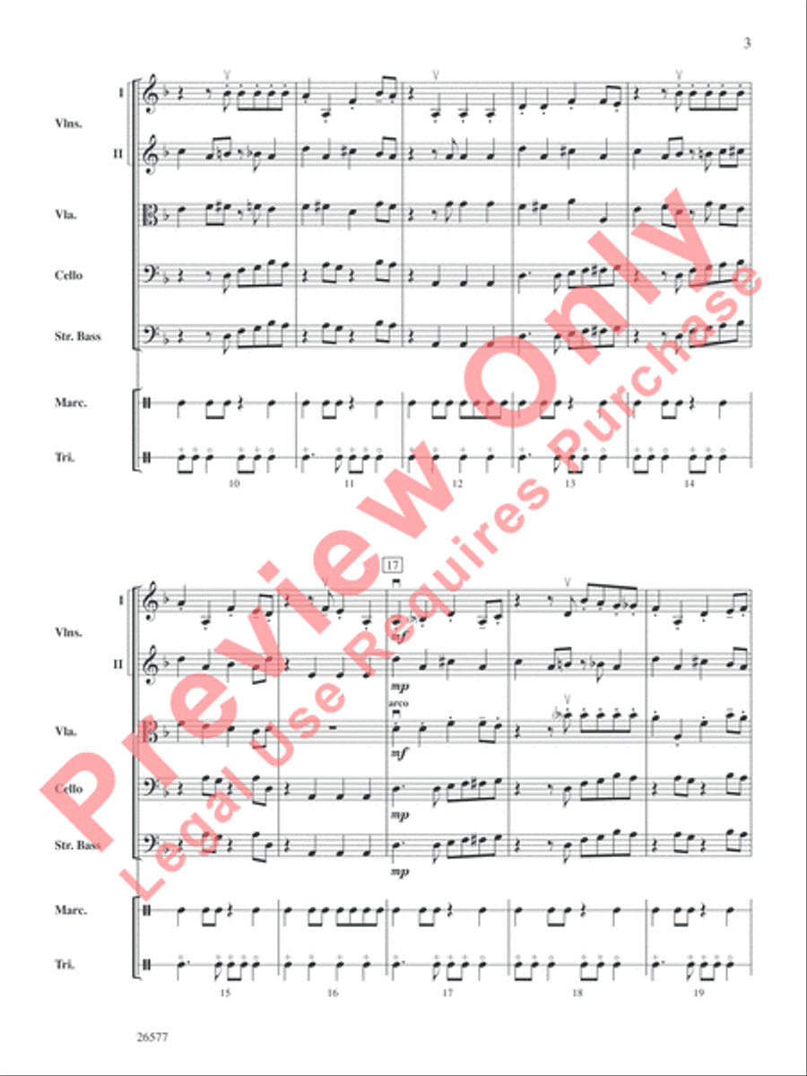 Mambo Incognito String Orchestra scores gallery preview page 4