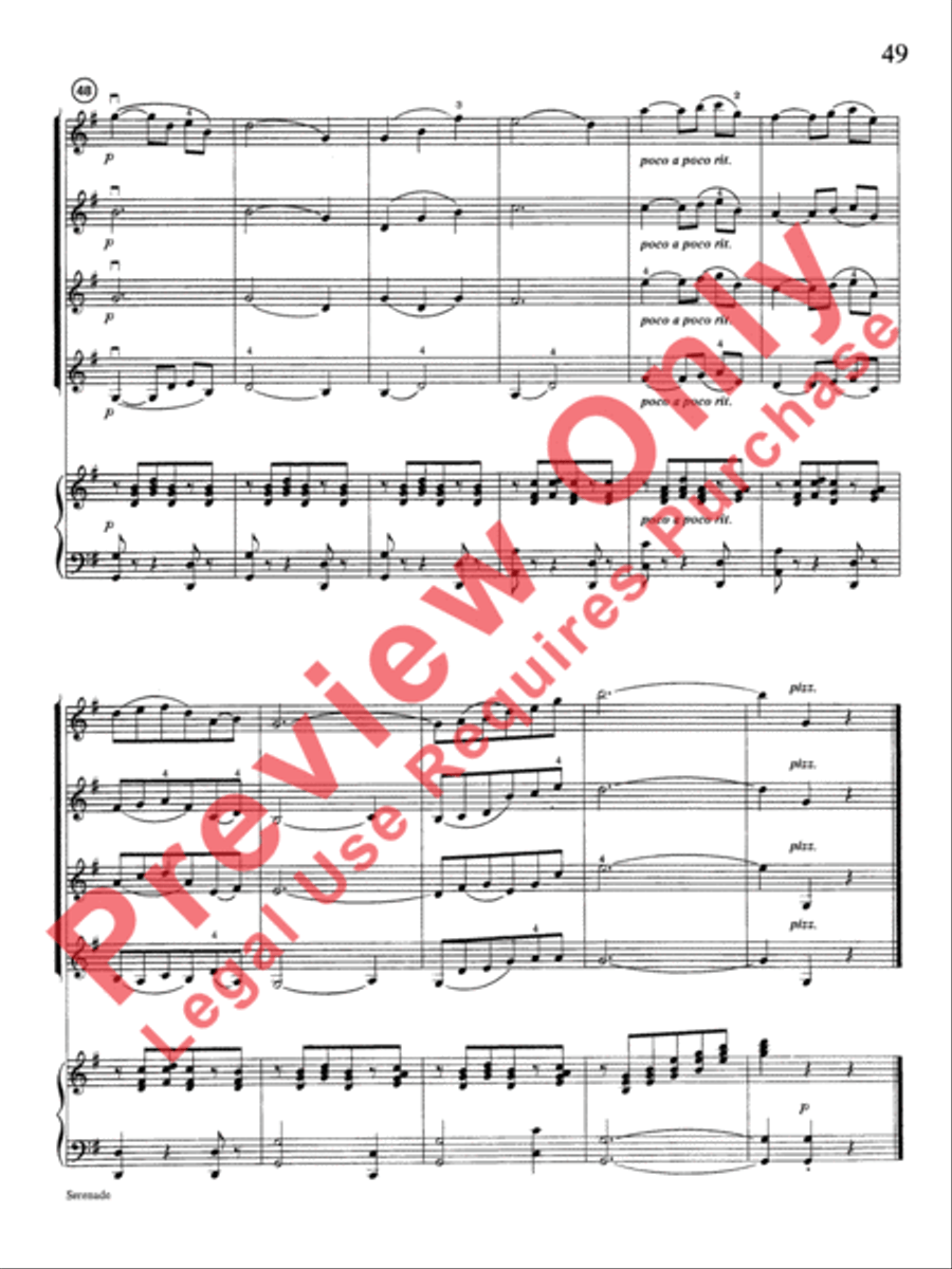 Highland/Etling Violin Quartet Series: Book 2