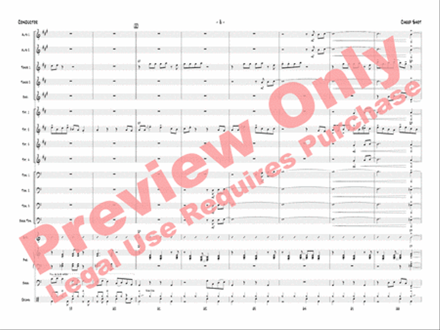 Cheep Shot Cheep Shot Jazz Ensemble scores gallery preview page 11