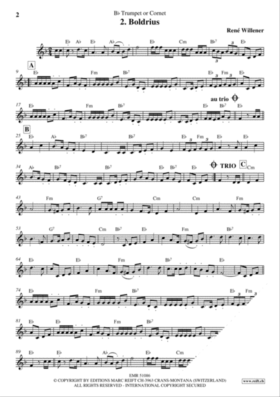 La Fete au Chalet Volume 1 Cornet scores gallery preview page 4