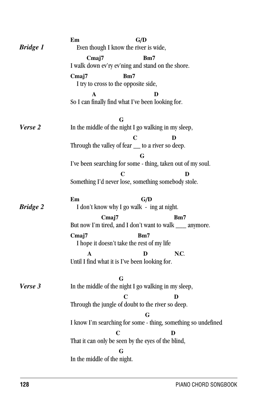 The River Of Dreams The River Of Dreams Piano scores gallery preview page 2