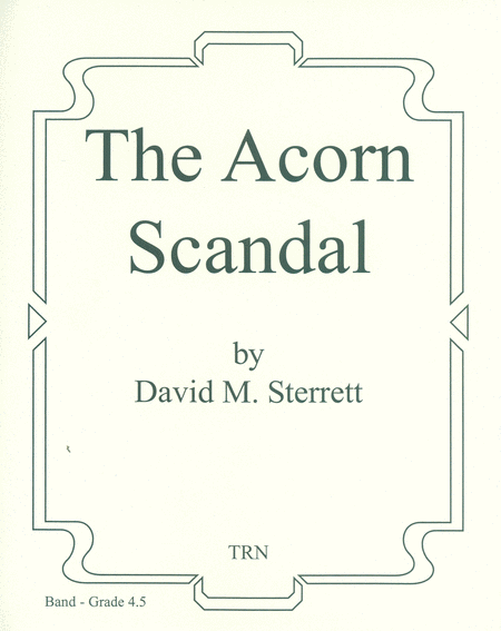 The Acorn Scandal (score & parts) image number null