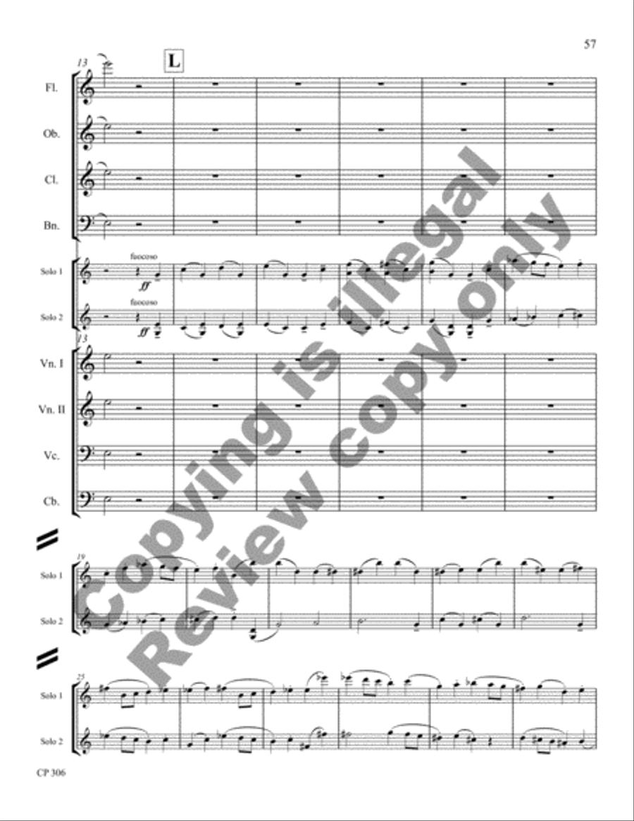 Little Suite Full Orchestra scores gallery preview page 58