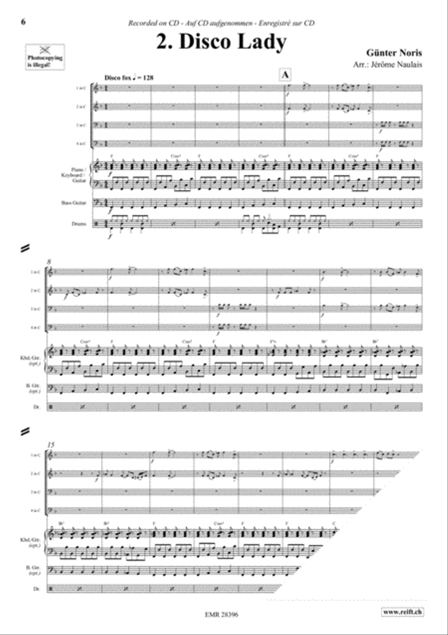 Let's Dance Volume 2 Let's Dance Volume 2 Brass Ensemble scores gallery preview page 4