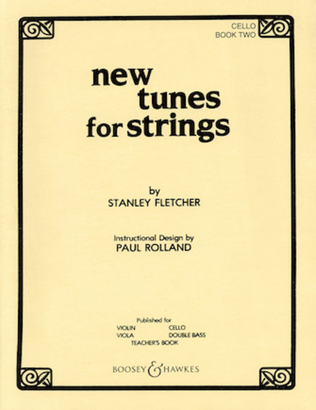 Book cover for New Tunes for Strings – Book 2