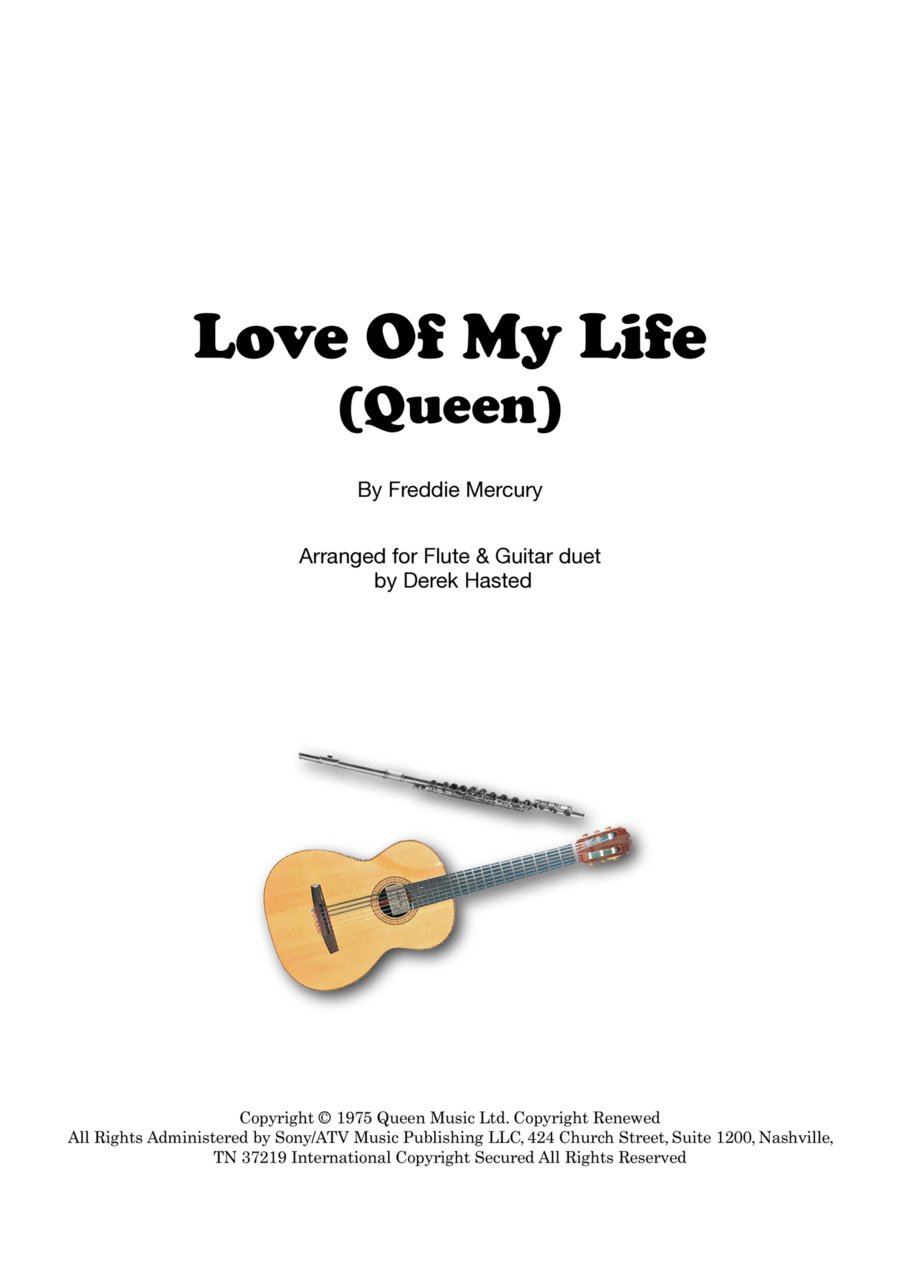 Love Of My Life Flute scores gallery preview page 1