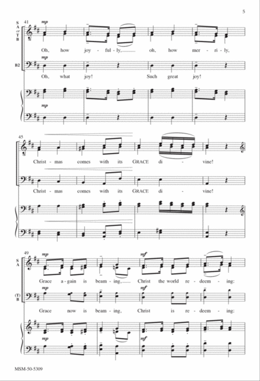 Oh, How Joyfully SA scores gallery preview page 4