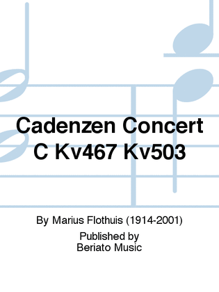 Cadenzen Concert C Kv467 Kv503