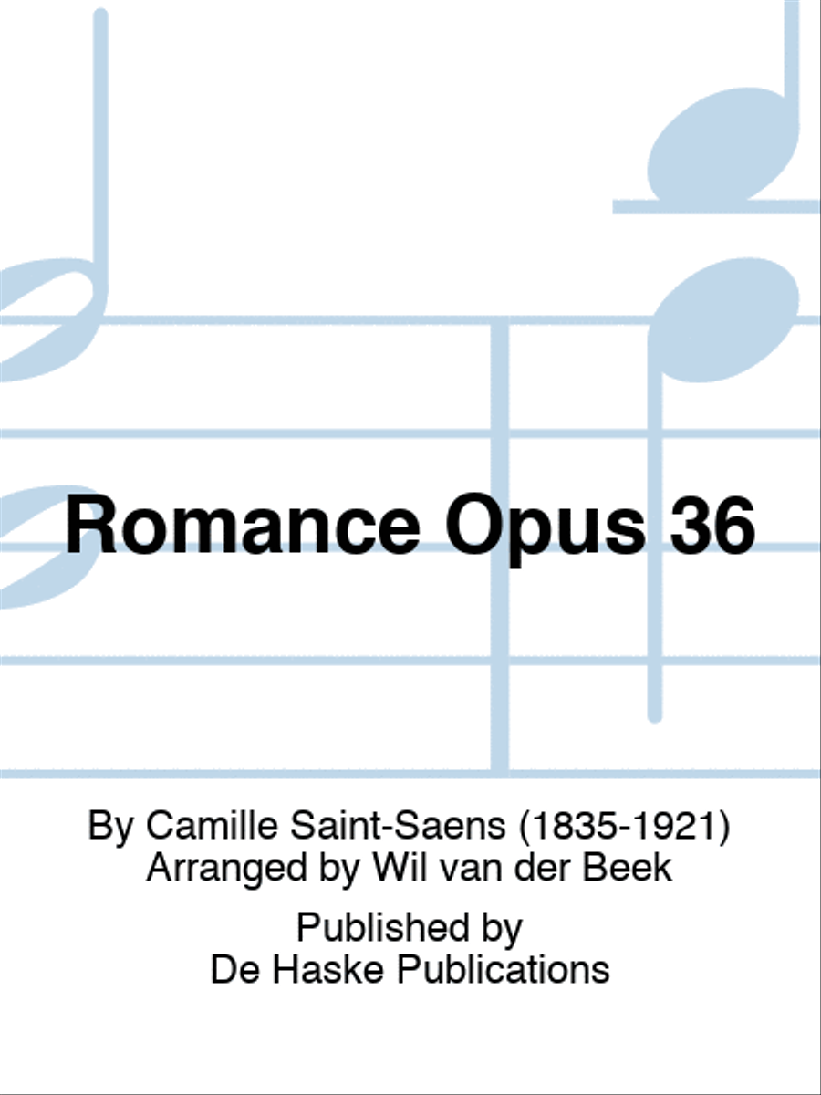 Romance Opus 36 Fanfare Band scores gallery preview page 1