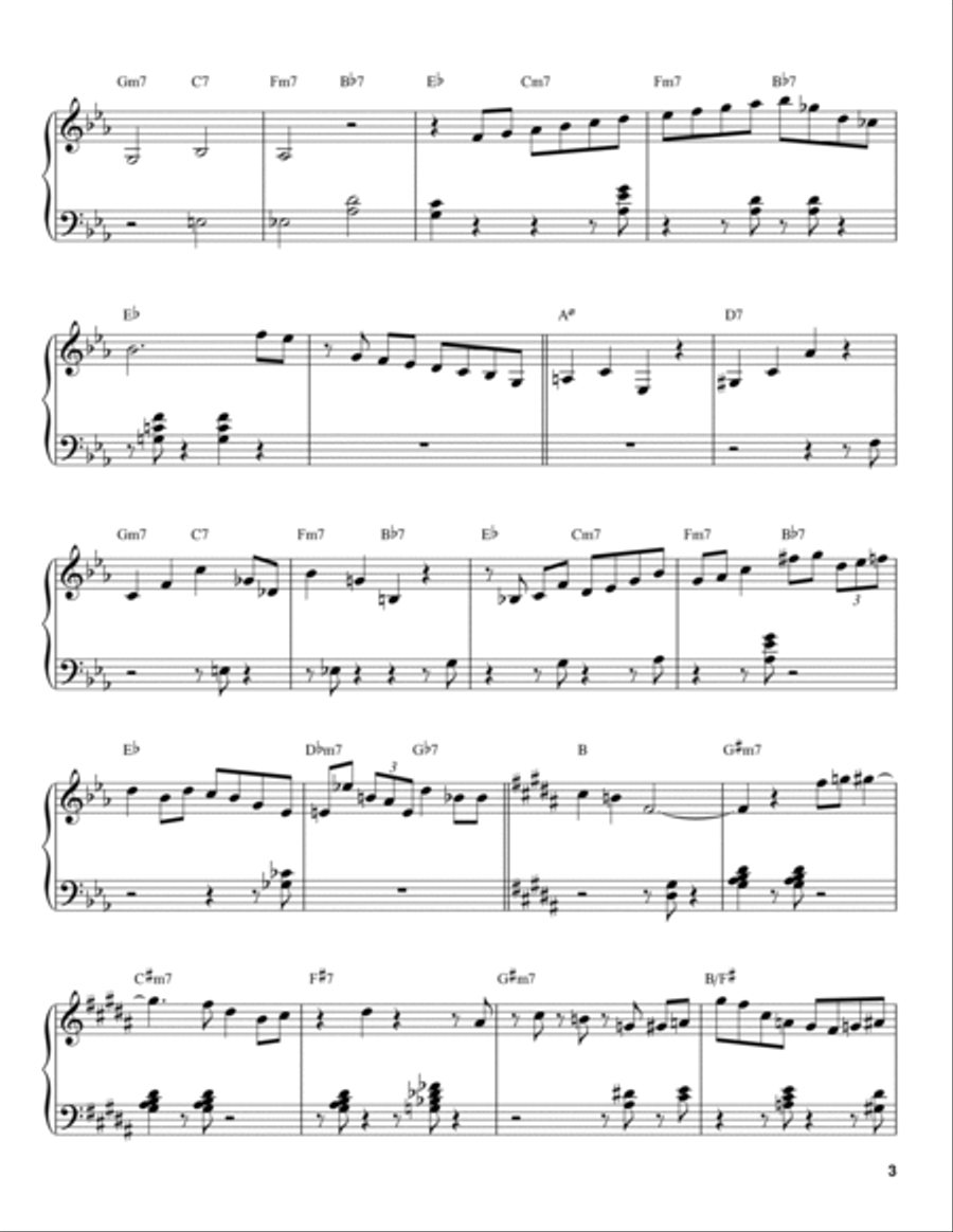 The Best Thing For You Piano scores gallery preview page 3