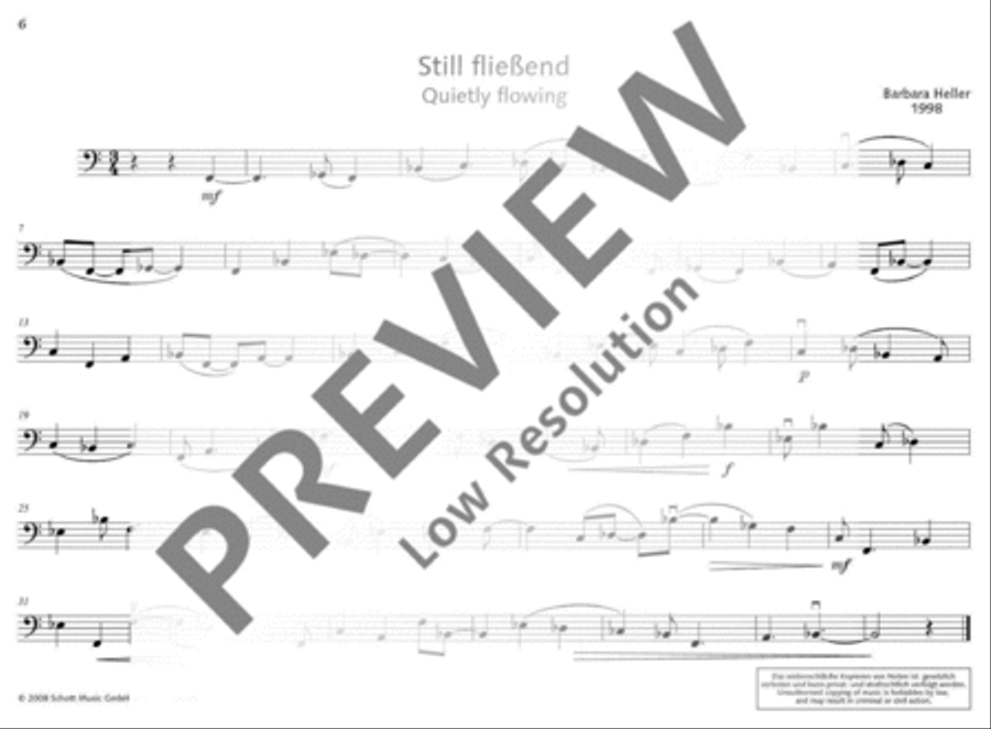 Sounds and Signs Cello Solo scores gallery preview page 7