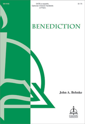 Book cover for Benediction (Behnke)