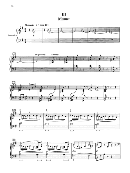 Debussy -- Petite Suite by Claude Debussy Small Ensemble - Sheet Music