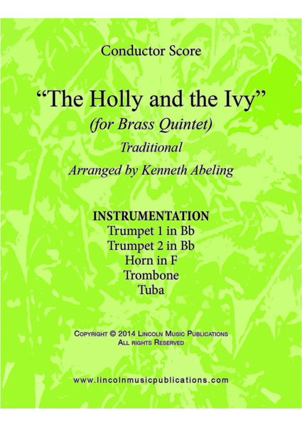 The Holly and the Ivy (for Brass Quintet) image number null
