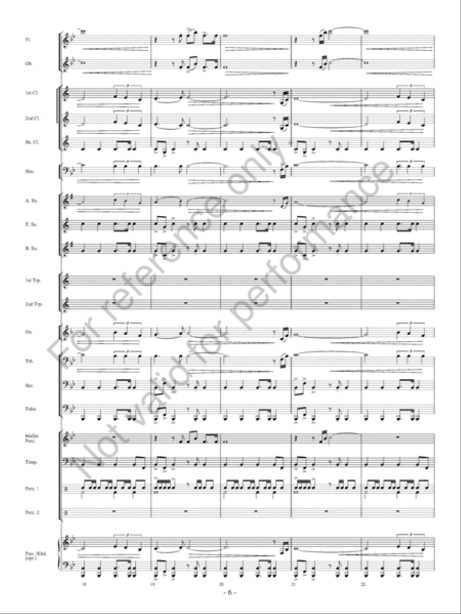 Call Of Champions Concert Band scores gallery preview page 7