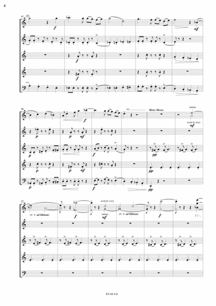 Quinteto de Vientos Nº2 (Tango - Joropo) /woodwind Quintet Nº2 image number null