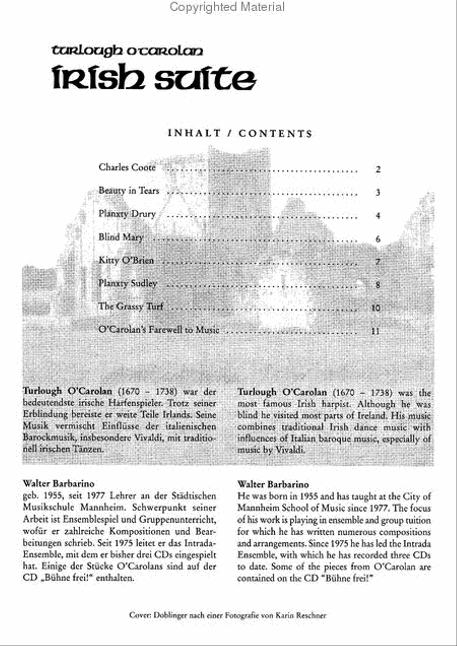 Irish Suite Guitar Ensemble scores gallery preview page 2