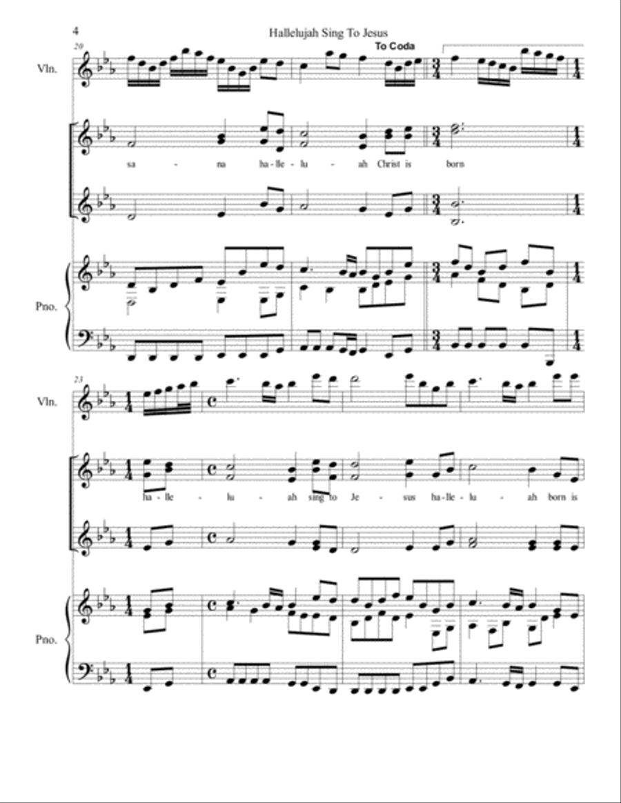Choral piano Choral piano 4-Part scores gallery preview page 4