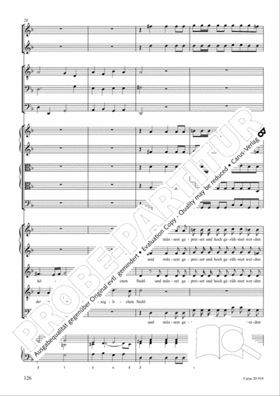 Opera varia I. Works with 1-7 parts (Complete edition, vol. 19) [Werke mit 1-7 obligaten Stimmen] Score scores gallery preview page 183
