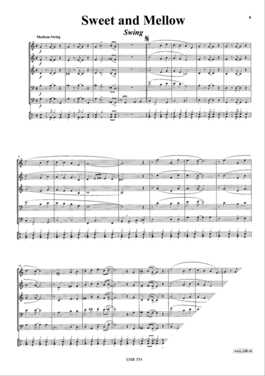 Happy-Go-Lucky-Rag / Going Home / Sweet and Mellow Concert Band scores gallery preview page 5