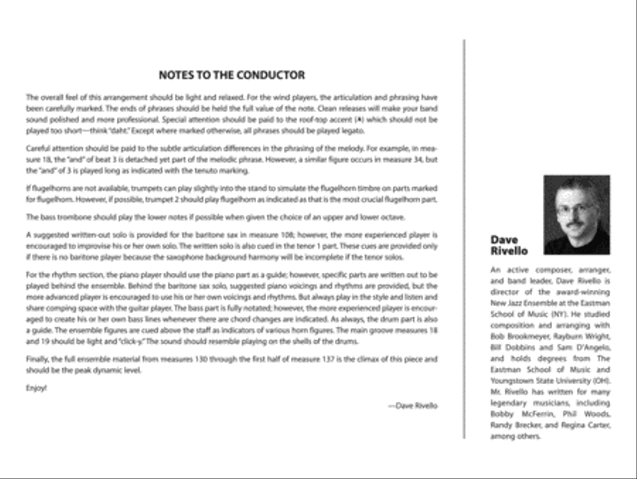 My Ship: Score My Ship: Score Jazz Ensemble scores gallery preview page 2
