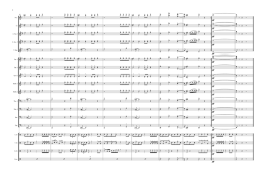 Diva Marching Band scores gallery preview page 4