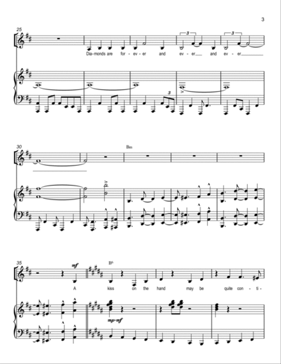The Sparkling Diamond Choir scores gallery preview page 3