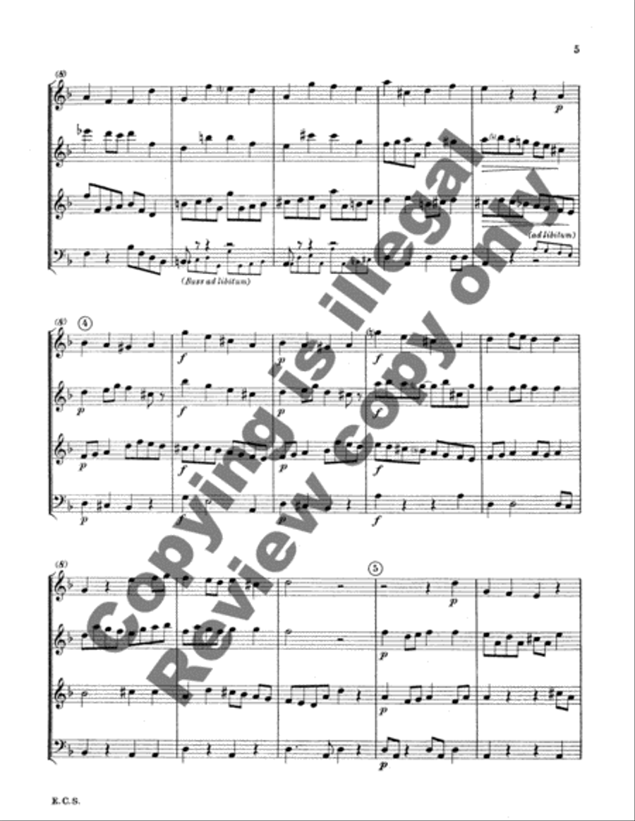 My Heart Ever Faithful My Heart Ever Faithful 4-Part scores gallery preview page 7