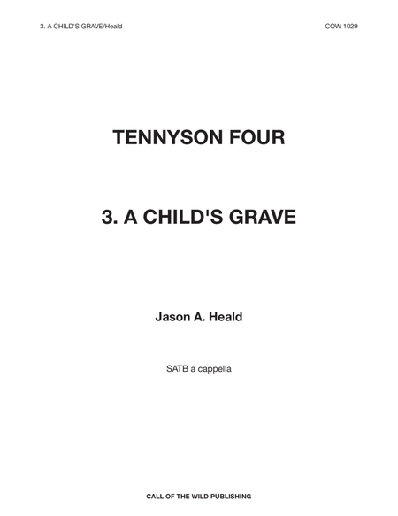 "A Child's Grave" for SATB choir image number null